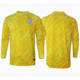 Pánské fotbalový oblečení Anglie Brankář Venkovní košile ME 2024 Dlouhým Rukávem